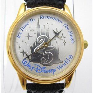 Vtg 1997 Walt Disney World For Eastman Kodak Co 25th WR Analog Watch (F539)